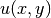 u(x,y)
