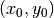 (x_0,y_0)