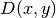 D(x,y)
